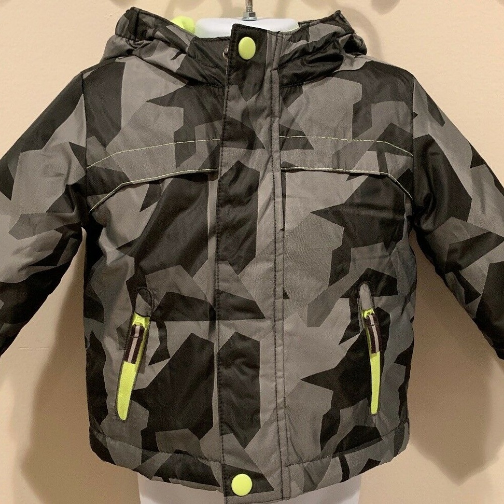 Toddler's Kid's Cat & Jack Puffer Jacket Coat 18M - Picture 4 of 8